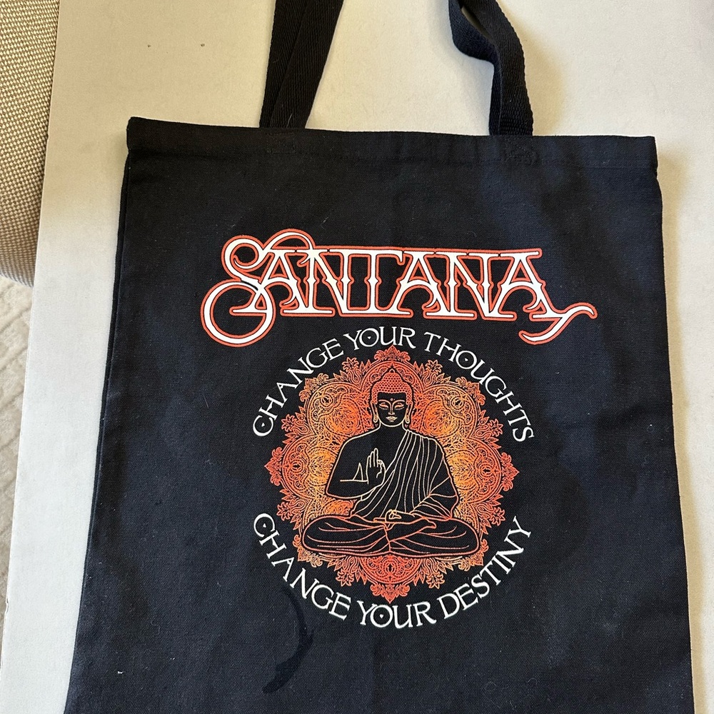 Carlos Santana Tote Bag